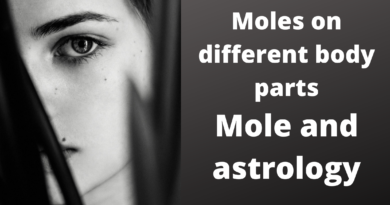 mole on body parts,